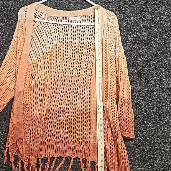 Maurices Medium Cardigan Orange - Picture 8 of 13